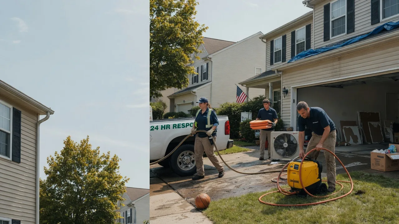 Emergency Water Damage Restoration in Mount Clare, WV near me